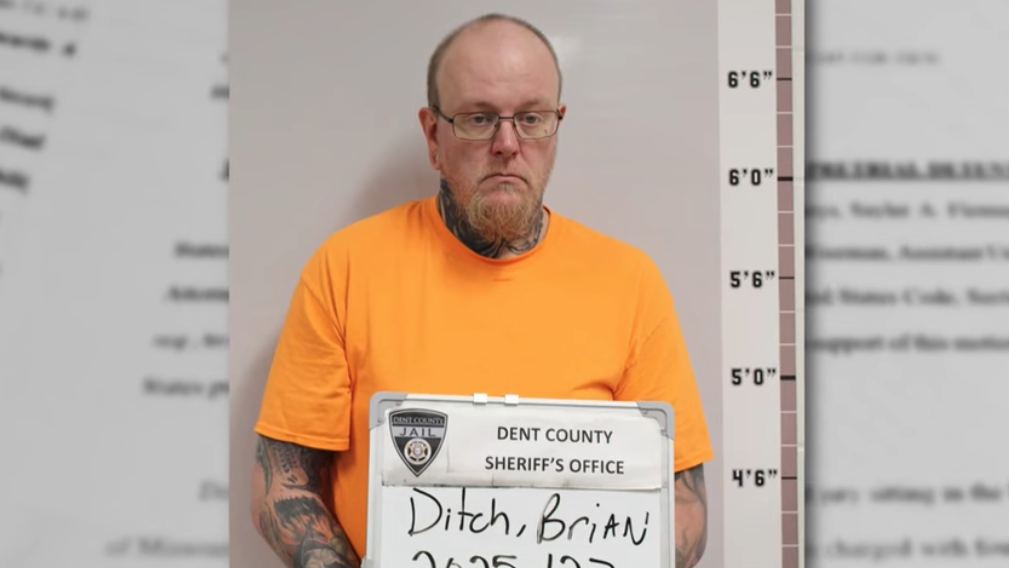 Missouri man Brian K. Ditch mugshot